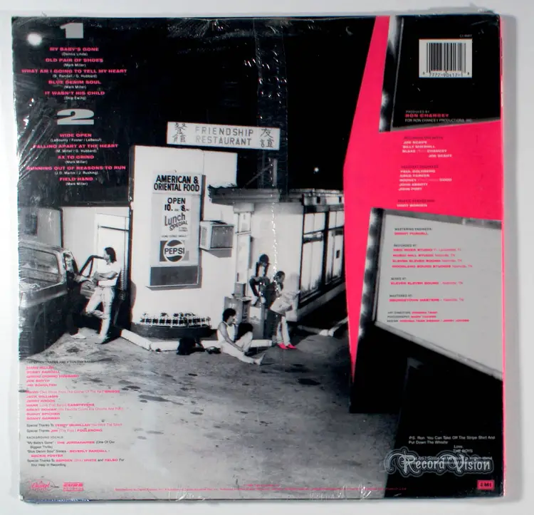 Sawyer Brown - Wide Open (1988) [SEALED] Vinyl LP • My Baby's Gone, Country