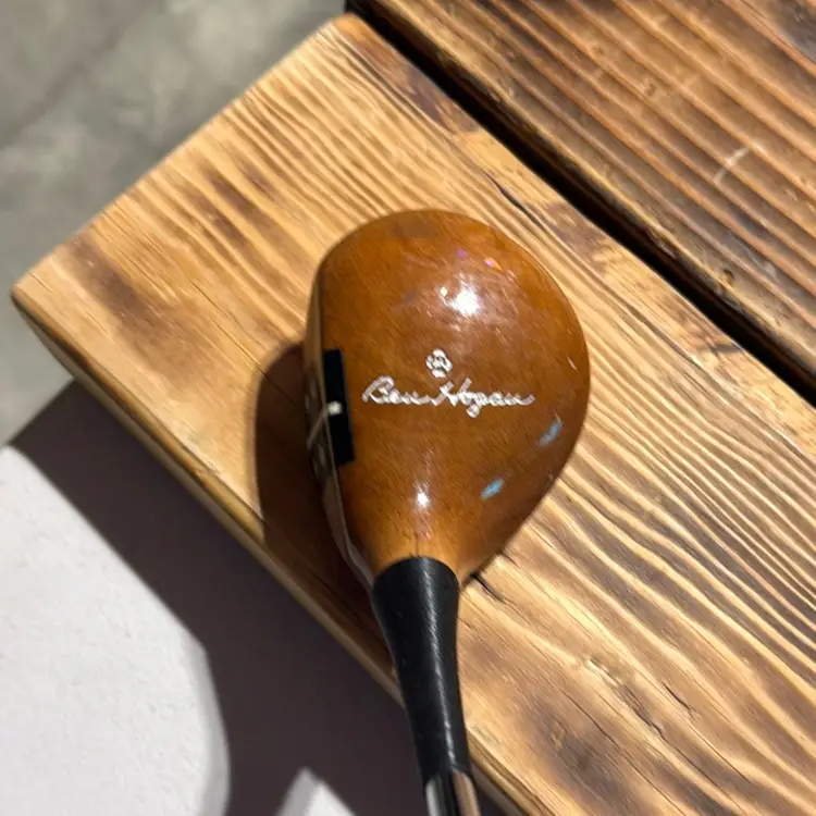 MacGregor (Ben Hogan) Persimmon 2 Wood (restored).   TT Dynamic S300U Shaft