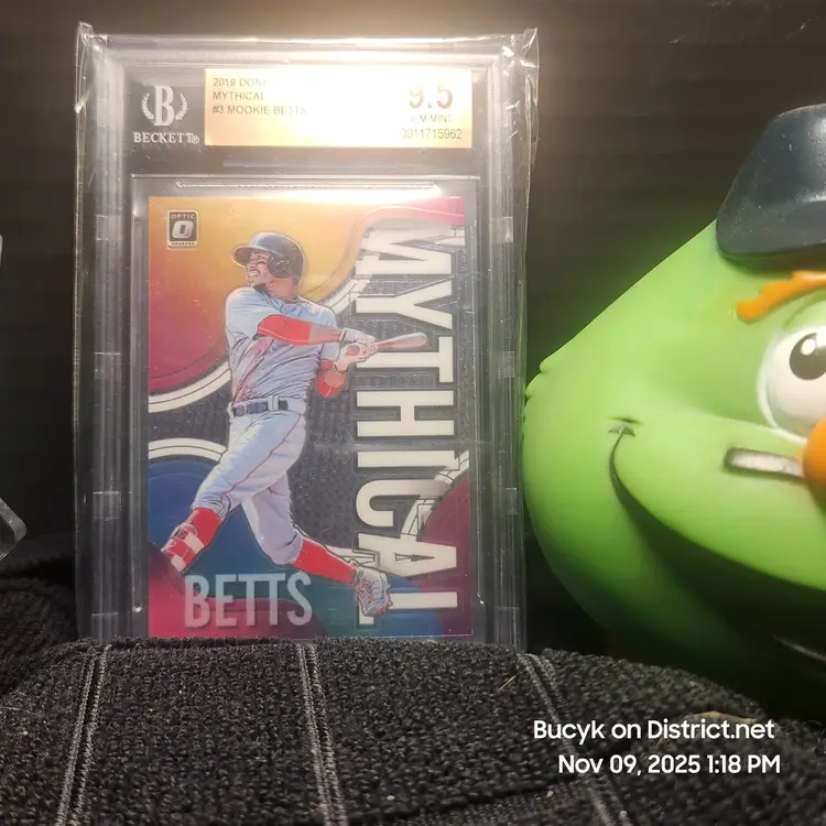 2019 Donruss Optic Mythical - Mookie Betts Boston Red Sox BGS 9.5