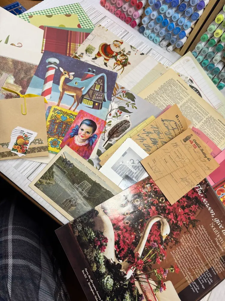 Pack Of Vintage Ephemera 40-50 Pieces