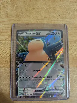 Snorlax EX Pokémon Card