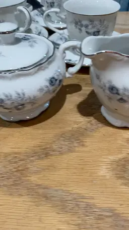 Baroque Bleu by Daniele Fine China