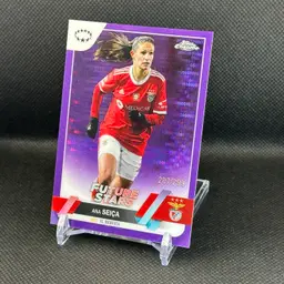 Ana Seiça Future Stars 207/299 - 2022/23 Topps Chrome Purple Refractor UEFA Benfica