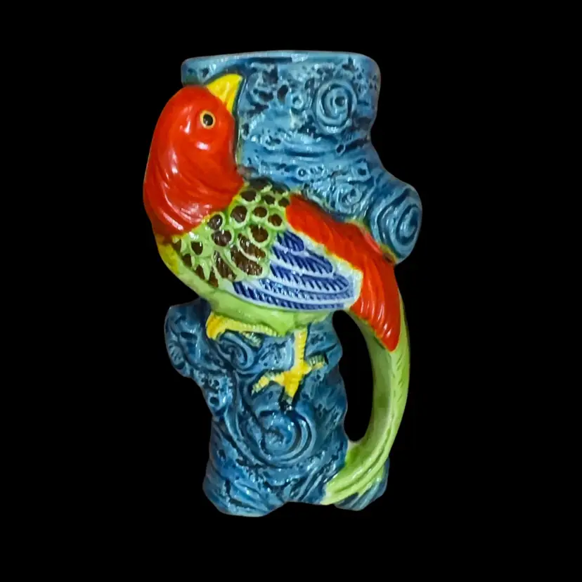 08 Parrot Wall Pocket