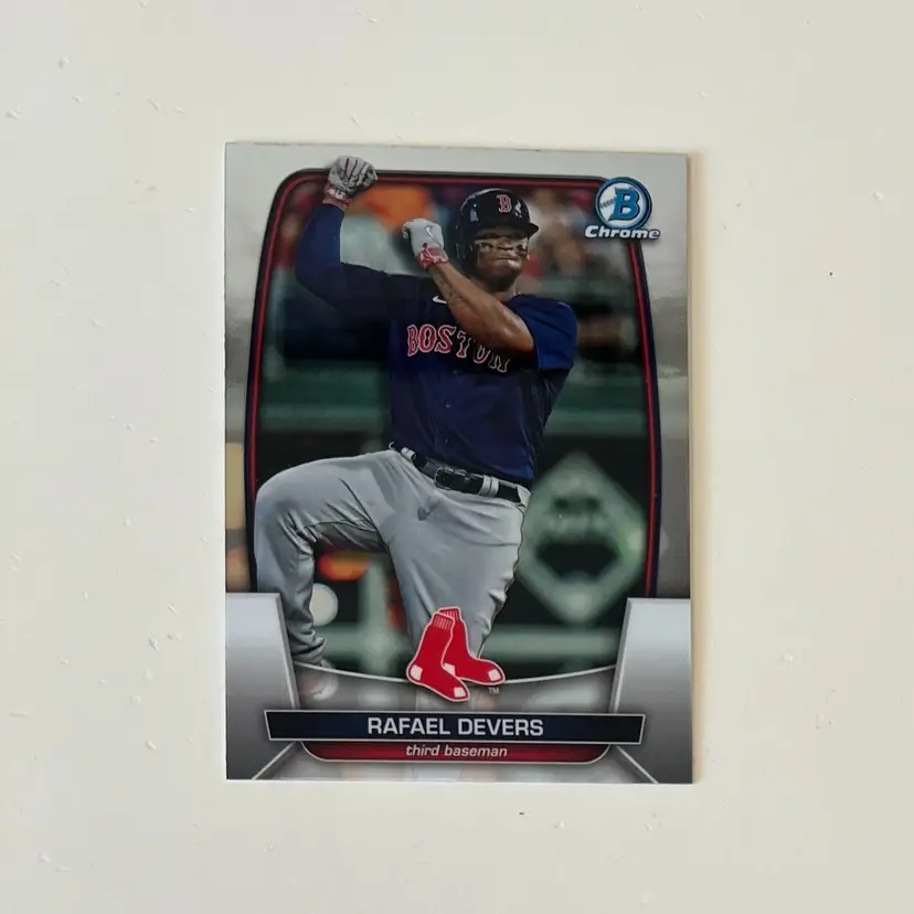 Rafael Devers 2023 Bowman Chrome Boston Red Sox