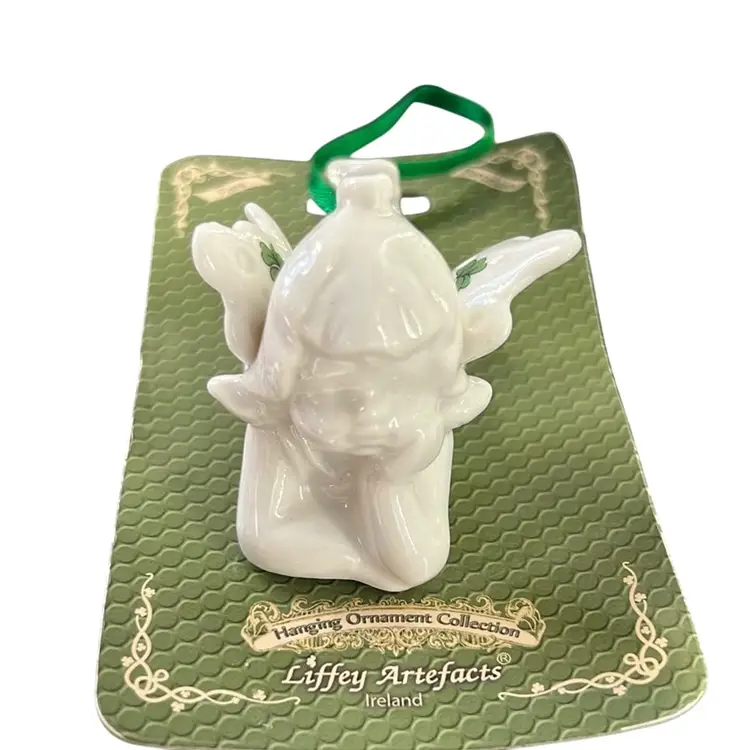 Fairy Christmas Ornament 
Ireland clover