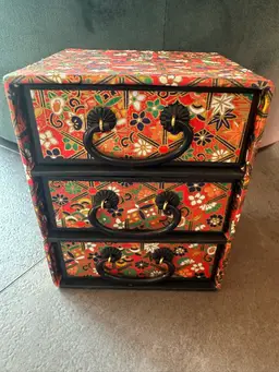 Japanese Storage Drawers Haribako