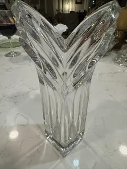 Mikasa Deco Lead Crystal Bud Vase