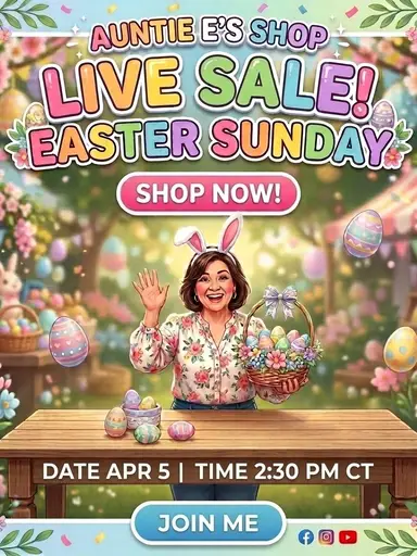 Easter Live Afternoon Sale