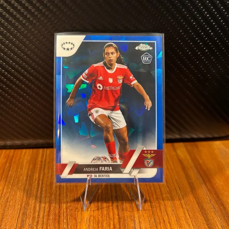 Andreia Faria 22/23 Topps Chrome Sapphire UWCL