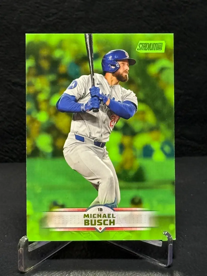 Michael Busch 2026 Topps Series 1 #GH-27 2025 Greatest Hits Chicago Cubs