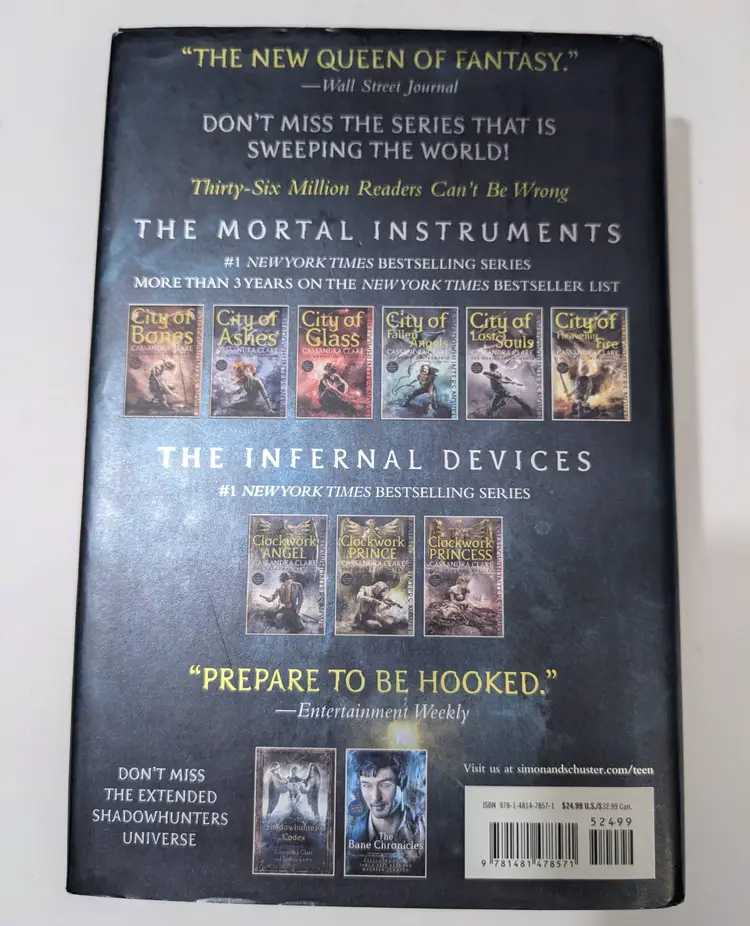 Dark Artifices: Lady Midnight - Cassandra Clare 1st Ed/1st Printing Stamp Signed B&N Exclusive (Hardcover)