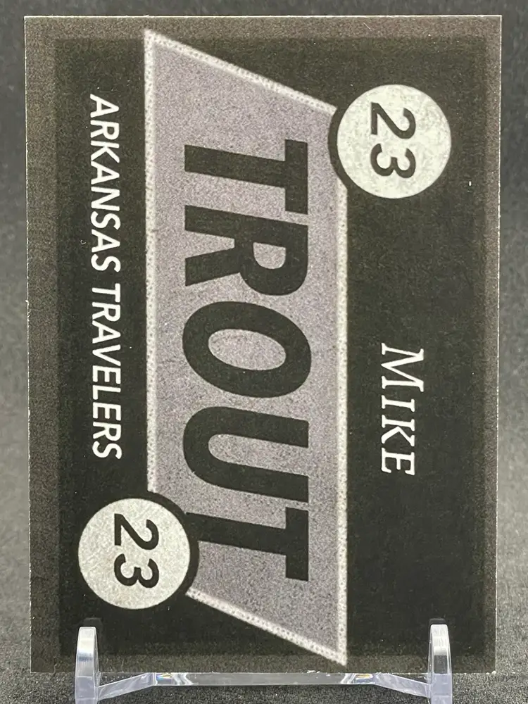 2010 Mike Trout Arkansas Travelers Angels Minor League Affiliate #23 - Angels