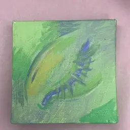 "Peaceful Eye" ☮️ - Original Art by Ollie 2.5x2.5