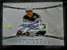 2024-25 Upper Deck Artifacts Joel Eriksson Ek Auto Facts