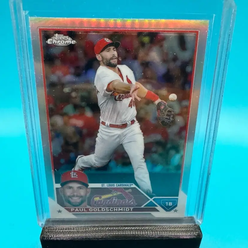 Paul Goldschmidt Topps Chrome Refractor St. Louis Cardinals