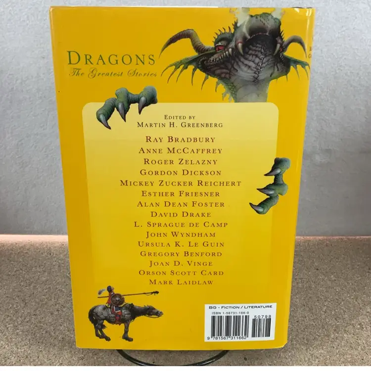 Dragons | The Greatest Stories | Compilation Edited By Martin H. Greenberg | MJF Books Hardcover 1997
