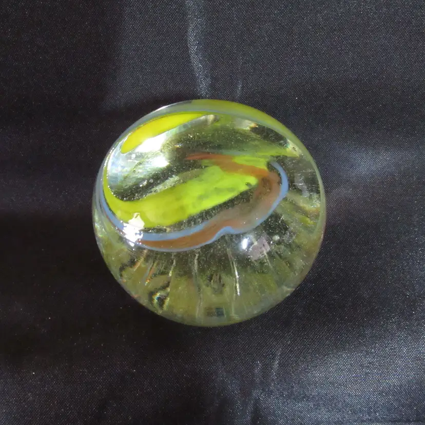Coon Hunter Award Round Glass Paperweight 3.5"