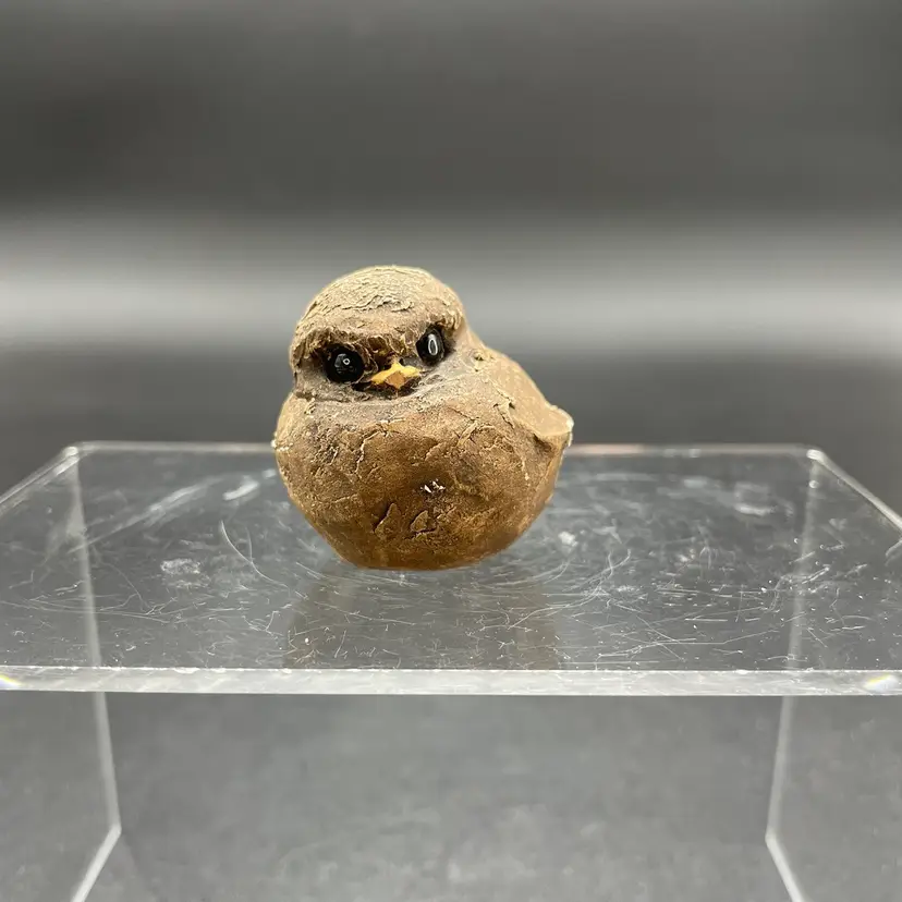 Hannes Johansson Keramiska Bird Studio Pottery Miniature Figurine Sweden VTG