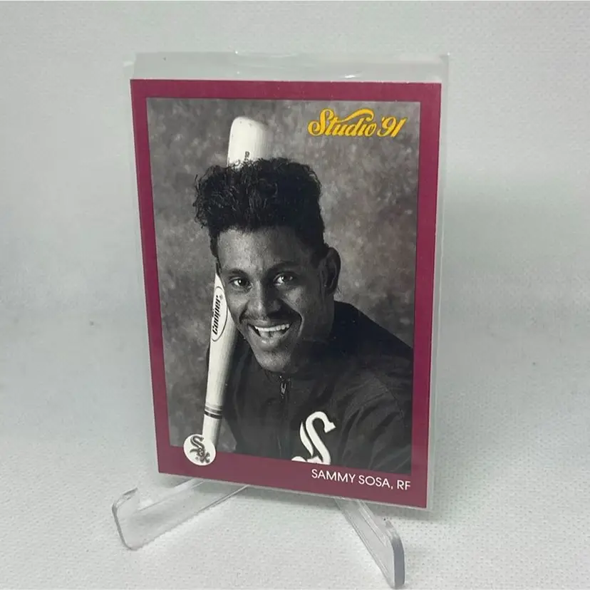 1991 studio sammy sosa #38 Chicago White Sox