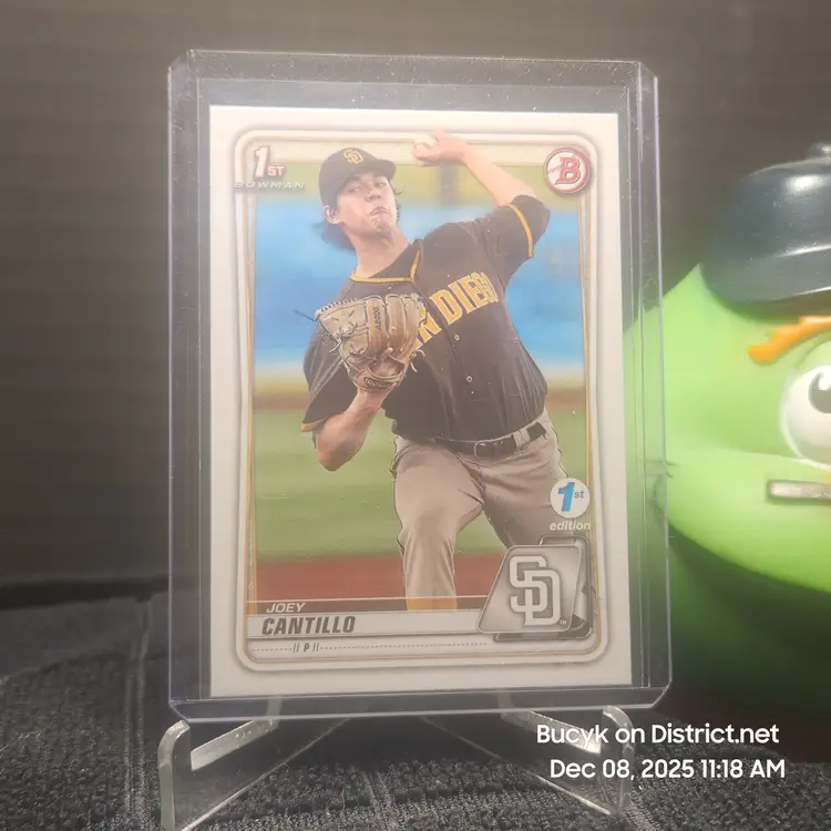 2020 Bowman 1st Edition - Joey Cantillo San Diego Padres