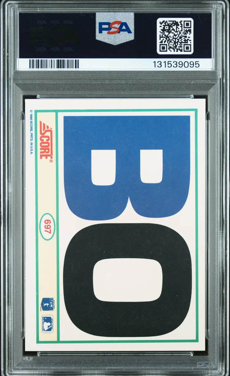 1990 Score Bo Jackson PSA 8