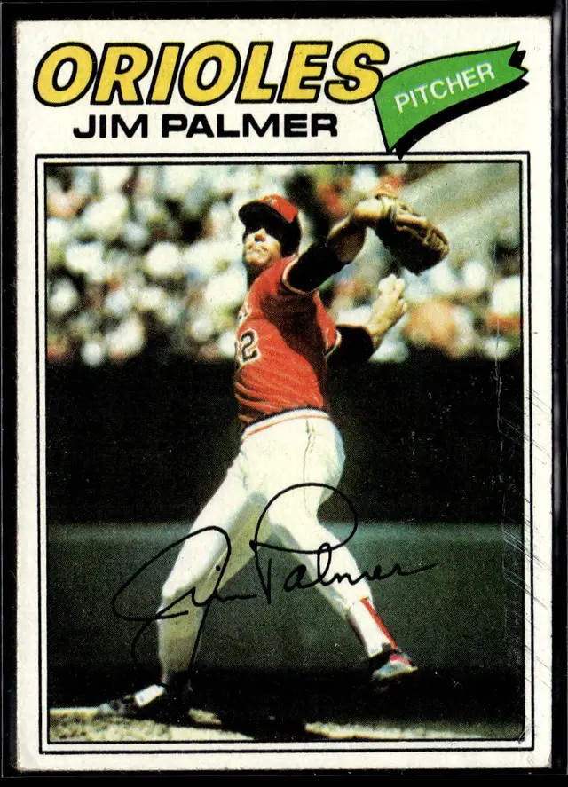 #4 Jim Palmer 1977 Topps #600 *LIVE AUCTION*
