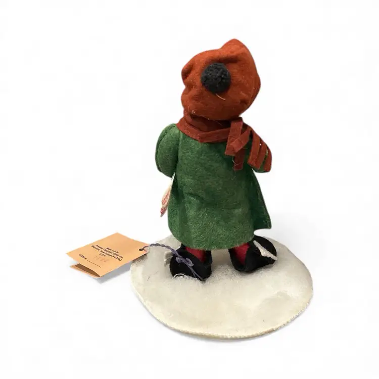 Vintage Annalee Plush And Felt Christmas Carol Figurine