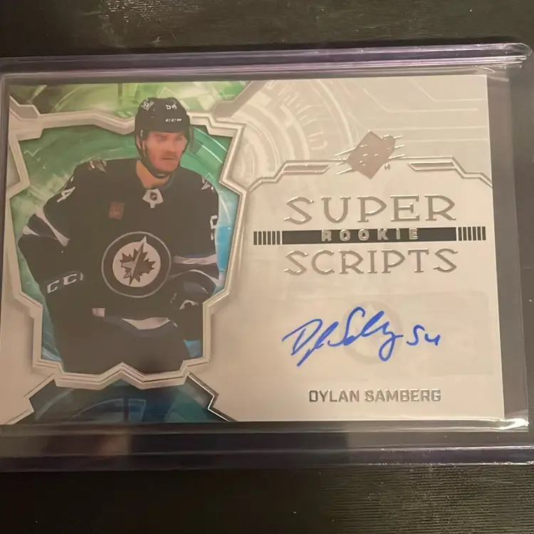 Dylan Samberg Rookie Super Scripts Auto