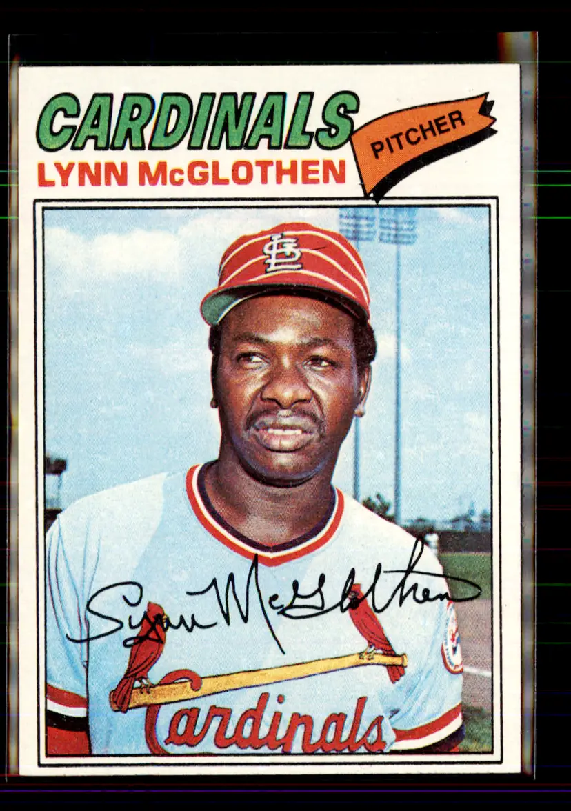 Lynn Mcglothen 1977 Topps #47 - (144) - St. Louis Cardinals