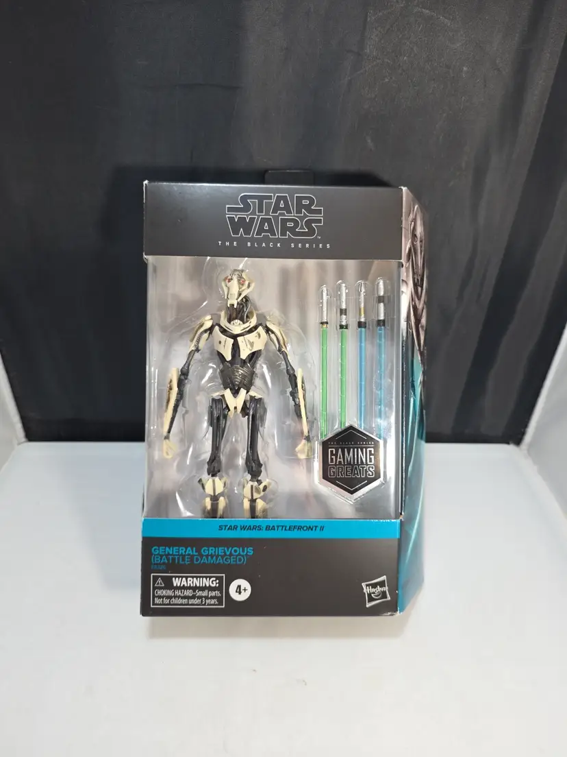 Star Wars Gaming Greats General Grievous (Battle Damaged) 6" Figure NIB (QU)