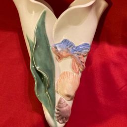 11. MCM Pottery Wall Pocket Jana Kozon Kausalik Signed