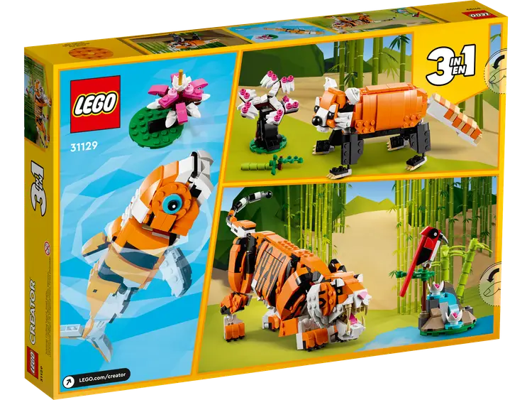 LEGO Majestic Tiger Creator 3in1 NEW 31129