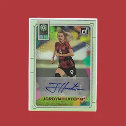 Jordyn Huitema Auto 2023 Donruss FIFA Women's World Cup #204 Autograph (Silver)