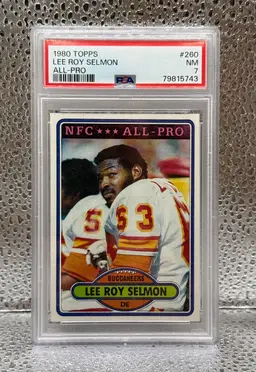 Lee Roy Selmon - 1980 Topps - Tampa Bay Buccaneers