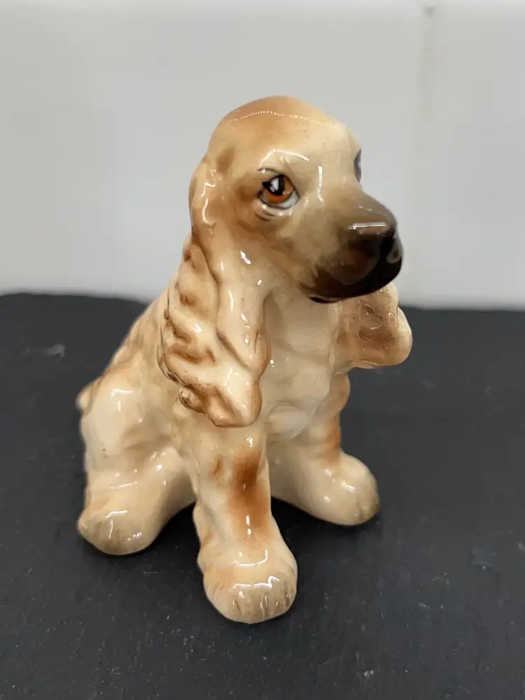VTG Cocker Spaniel Puppy Dog Figurine