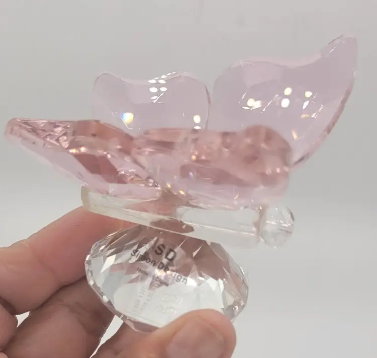 Simon Design Small Pink Butterfly 2.5" tall READ