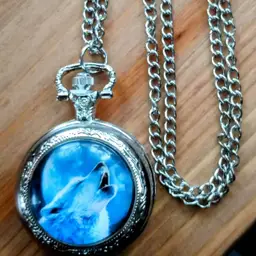 Pocket watch necklace