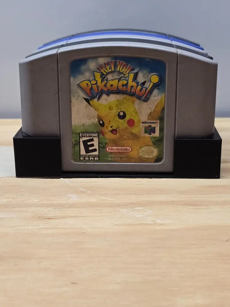 N64 Video Game Storage Tray - Holds 6 Games - 3d Printed