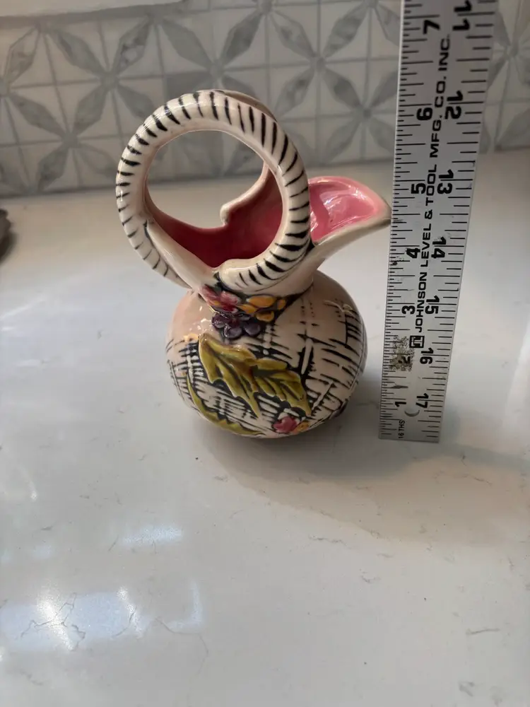 Vintage MCM Hull Blossom Flite Honey Jug