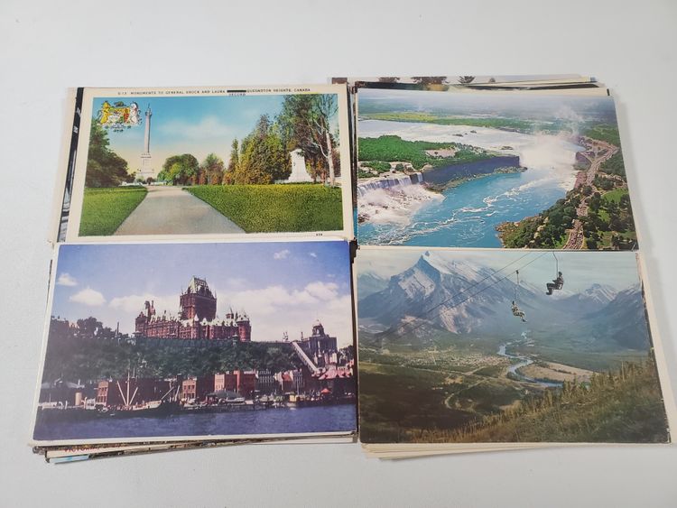 Lot of 80 Canadian Post Cards