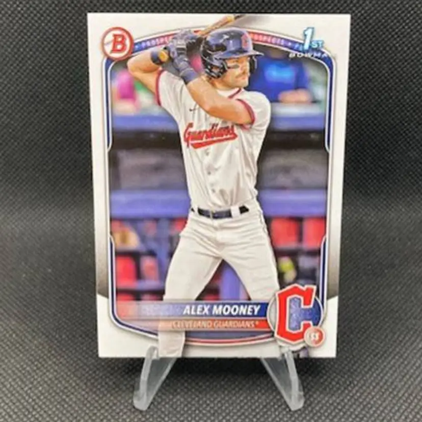 Alex Mooney 2025 Bowman 1st Bowman Prospect #BP-149 - Cleveland Guardians