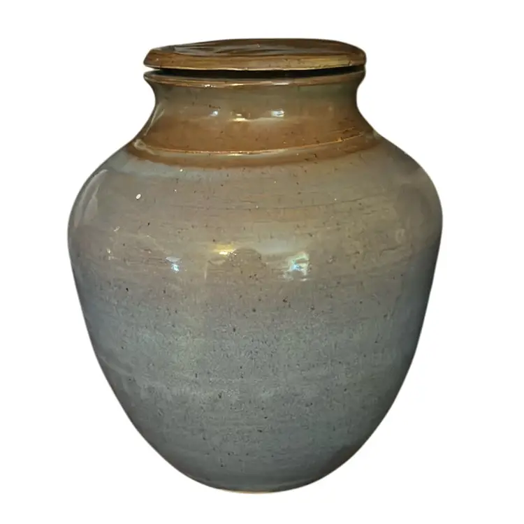Pottery Flat Lidded