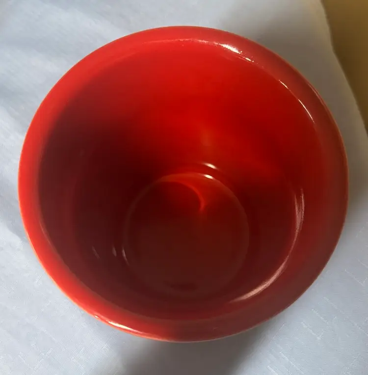 Fiesta utensil crock scarlet