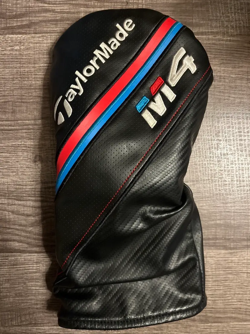 #02 TaylorMade M4 Driver 2018 Golf Head Cover - Black/Red/Blue
