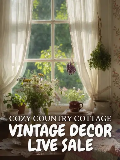 Saturday Cozy Country Cottage Decor Sale 🧺