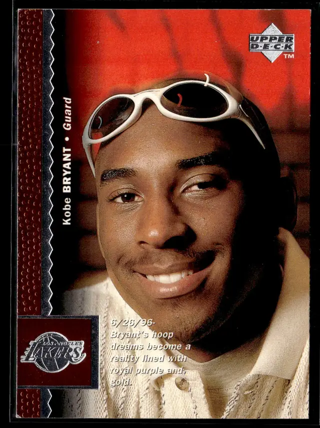 #130 Kobe Bryant 1996-97 Upper Deck #58 Rookie *LIVE AUCTION*