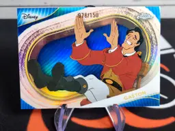 Gaston 2025 Topps Chrome Disney #127 Blue Refractor 78/150