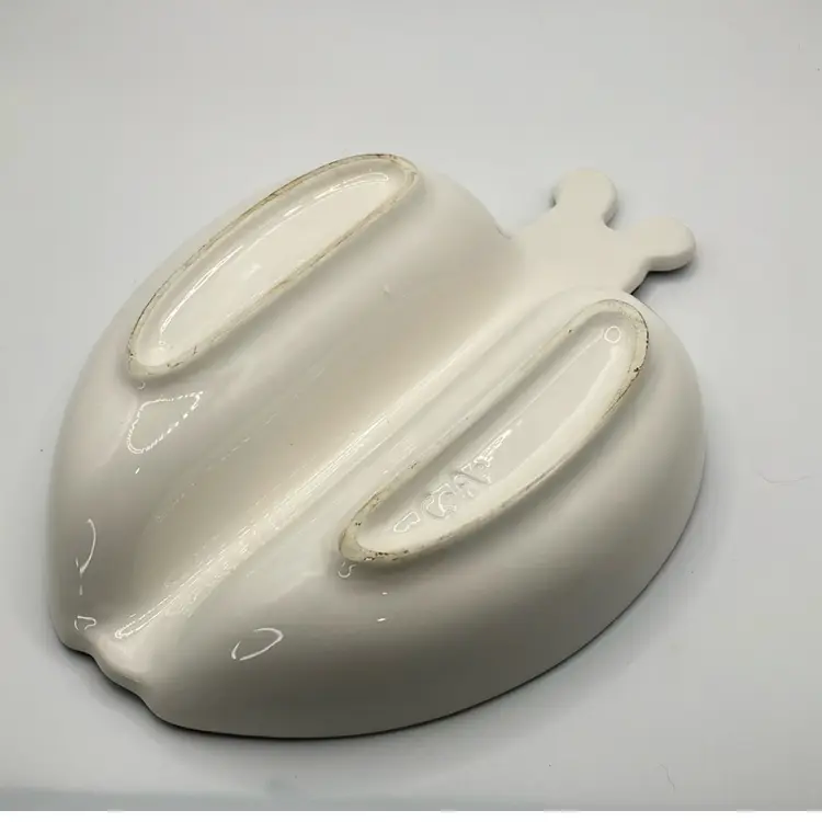Ladybug Ceramic Divided Dish