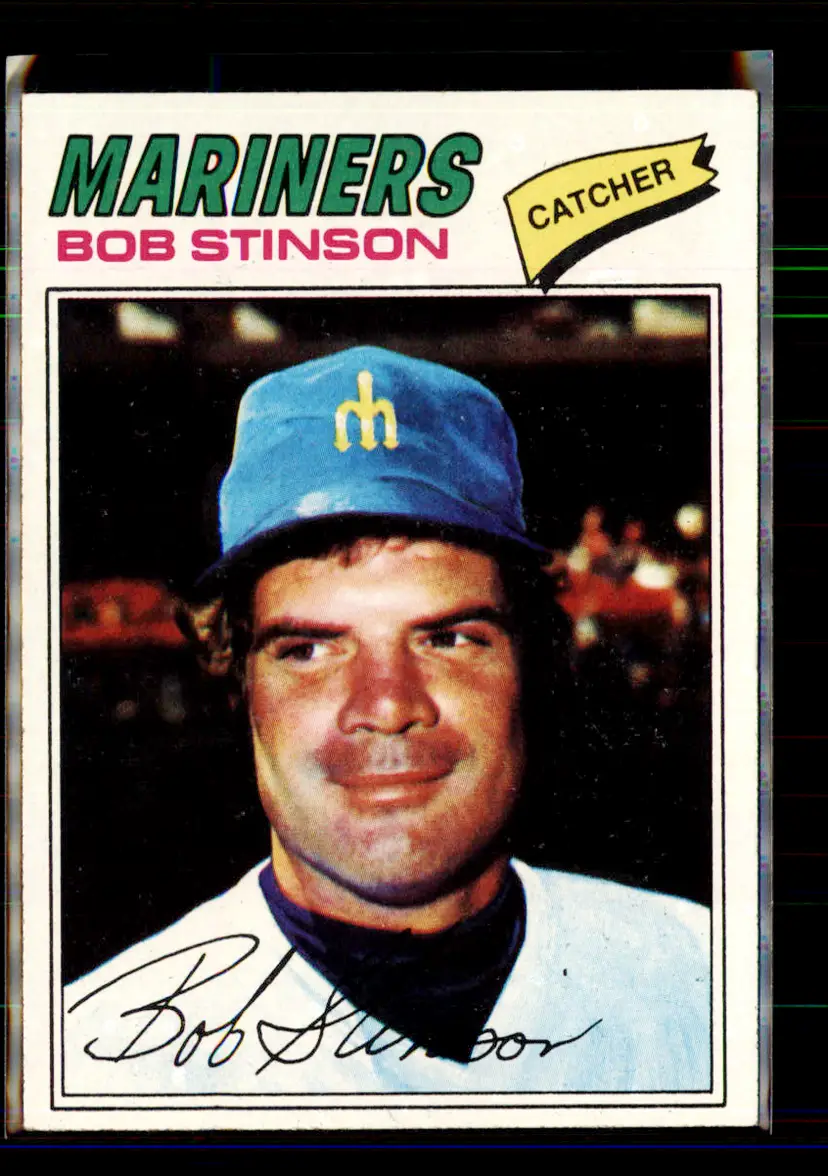 Bob Stinson 1977 Topps #138 - (144) - Seattle Mariners